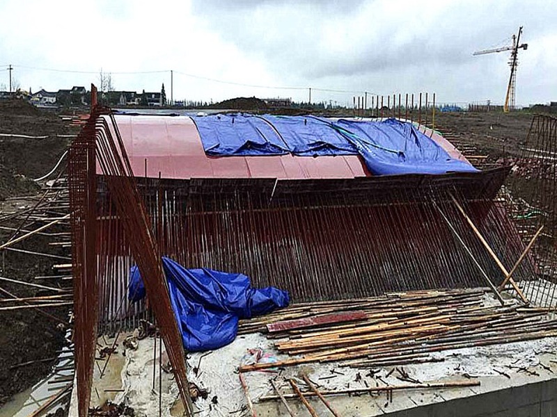 蘇州園博園拱橋預壓